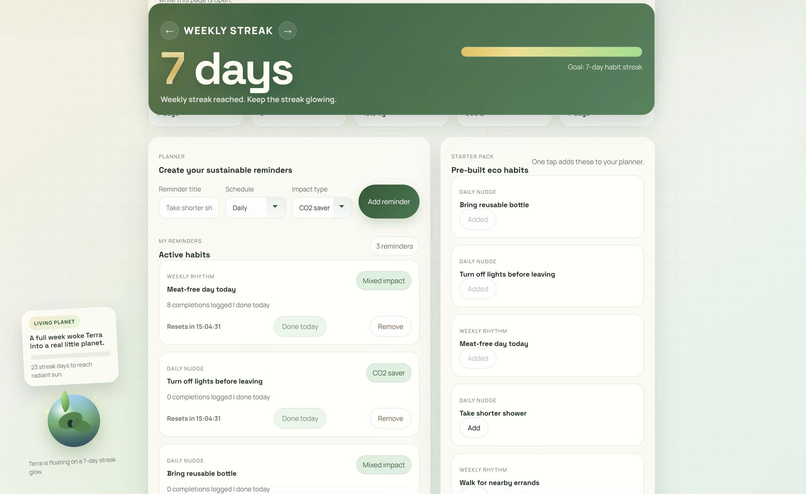 Green Remind – screenshot 1