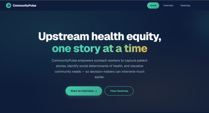 CommunityPulse – screenshot 1