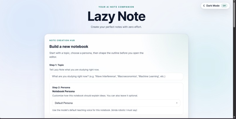 Lazy Note – screenshot 1