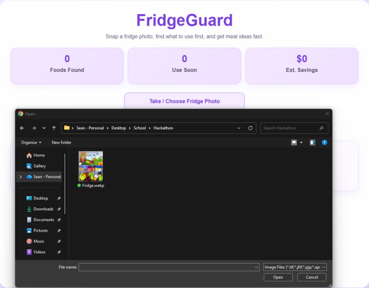 FridgeGuard – screenshot 2