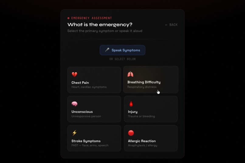 MedAssist – Real-Time Emergency Decision Intelligence System – screenshot 5