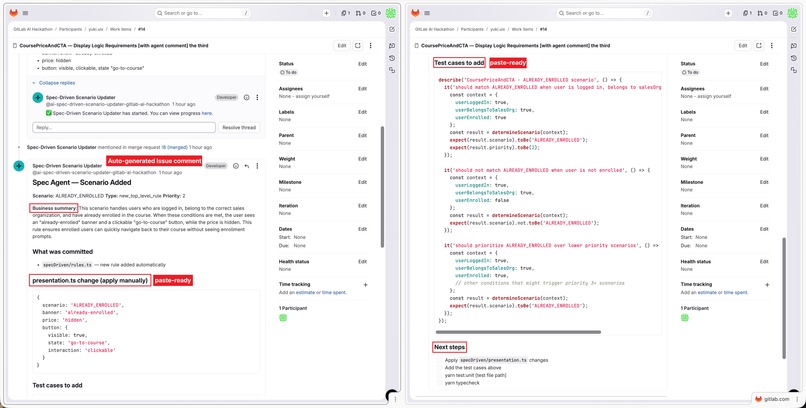 Spec Driven Scenario Updater – screenshot 3