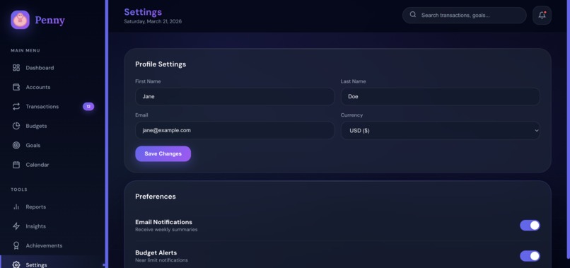 Penny – screenshot 2