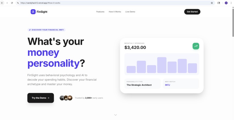 FinSight – screenshot 1