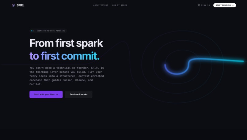 SPIRL – screenshot 1