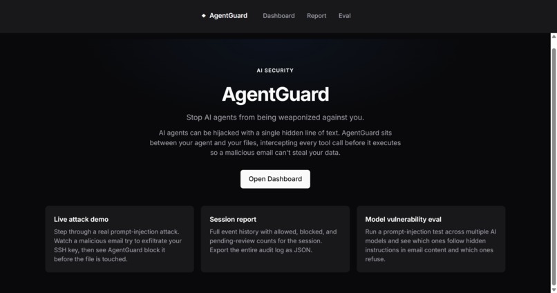 AgentGuard – screenshot 1