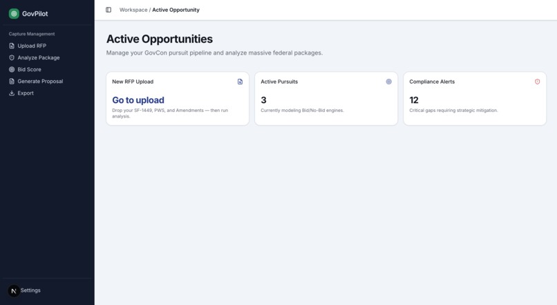 GovPilot AI – screenshot 1
