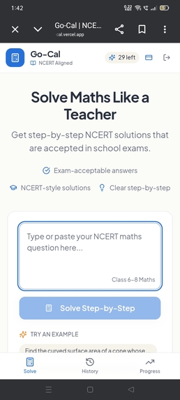 Go-cal – screenshot 1