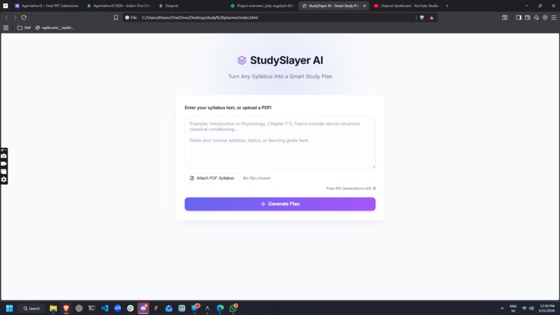 StudySlayer AI – screenshot 1