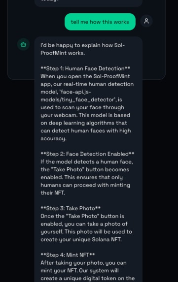 Human Verification Sol-ProofMint – screenshot 1