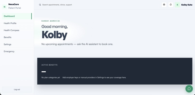 NexaCare – screenshot 1