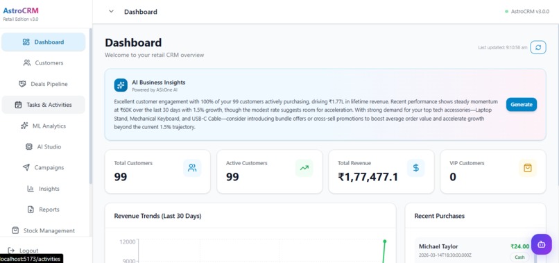 AstroCRM – screenshot 5
