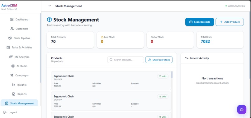 AstroCRM – screenshot 7