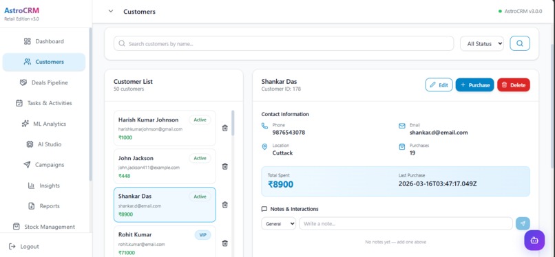 AstroCRM – screenshot 10