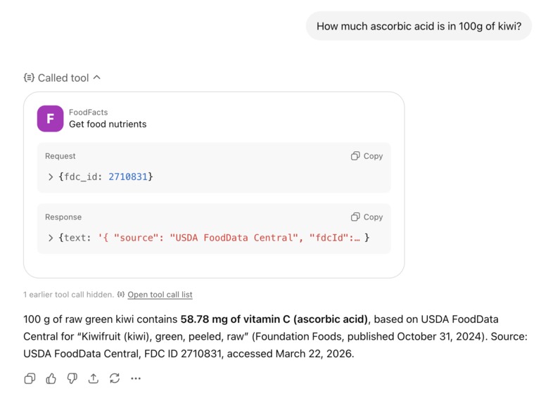 Food Facks – screenshot 1