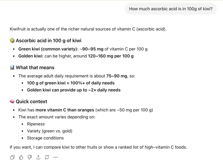 Food Facks – screenshot 2