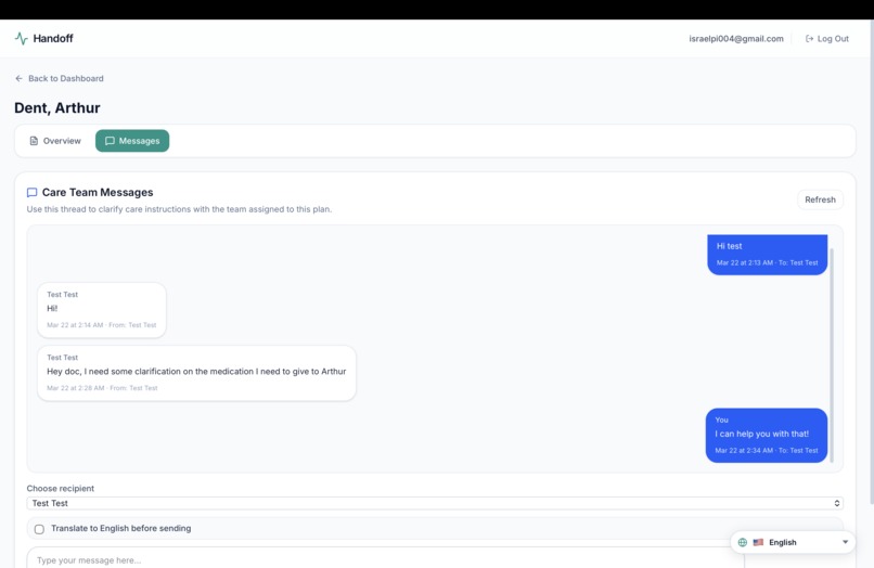 Handoff – screenshot 6