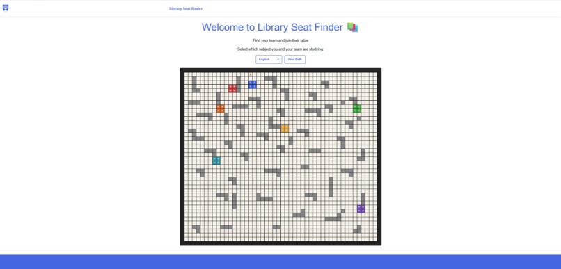 Library Team Seat Finder – screenshot 1