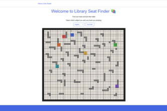 Library Team Seat Finder