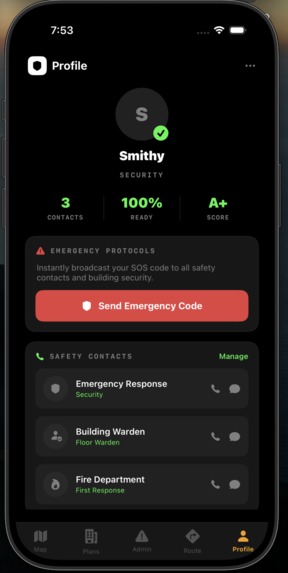 Saferoute – screenshot 2
