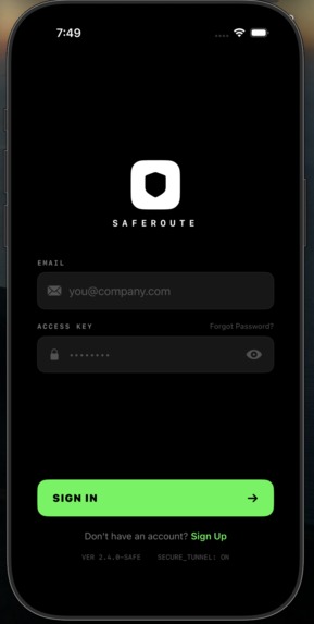 Saferoute – screenshot 5