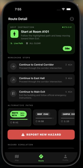 Saferoute – screenshot 9