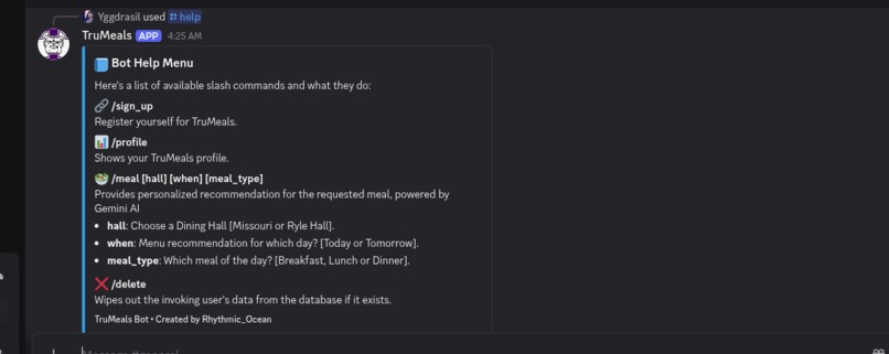 TruMeals – screenshot 1
