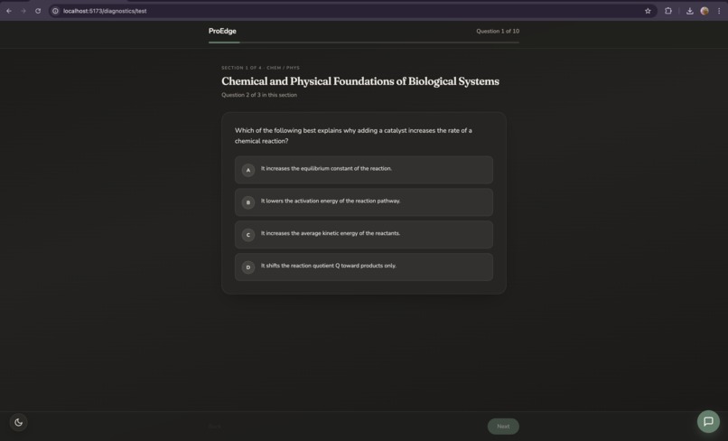 ProEdge – screenshot 1