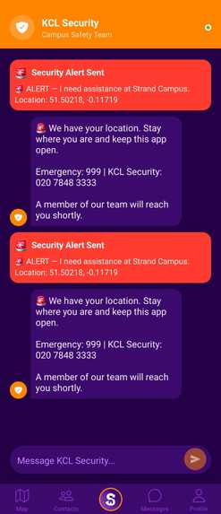 SafeStep – screenshot 5