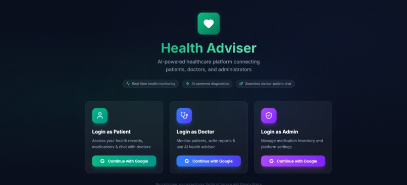 health-adviser – screenshot 1