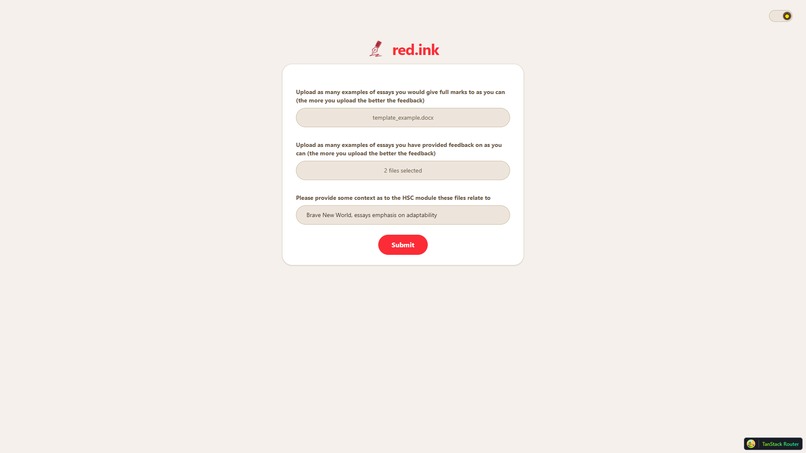 red.ink – screenshot 1
