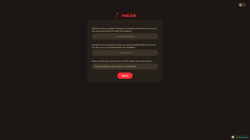 red.ink – screenshot 2