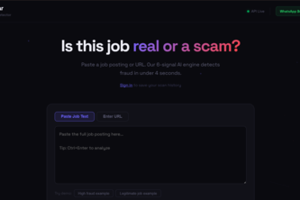 FakeJob Radar