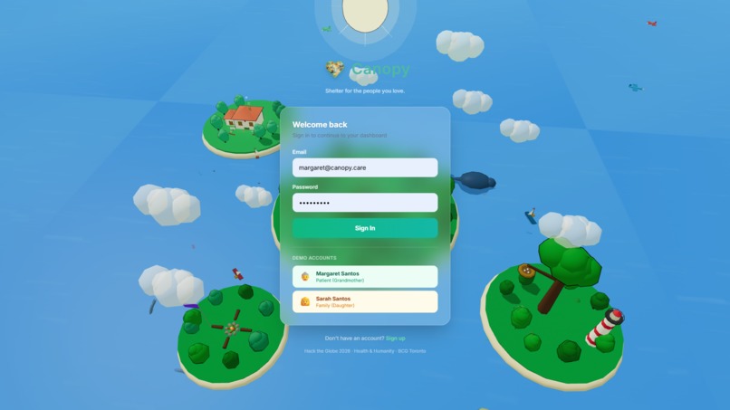 Canopy (Hackathon Finalist) – screenshot 2
