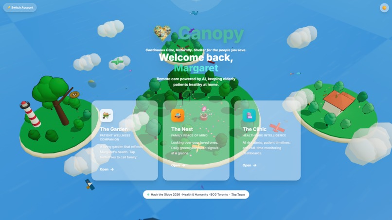 Canopy (Hackathon Finalist) – screenshot 1