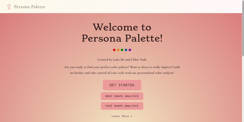 Persona Palette – screenshot 1