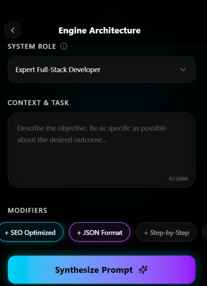 PerfectPrompt – screenshot 2