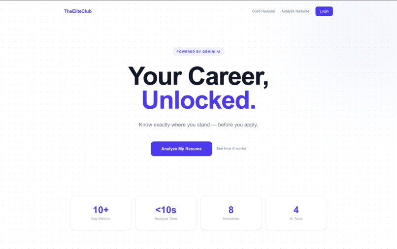 TheEliteClub – screenshot 1