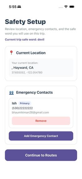 SafeWalk – screenshot 3