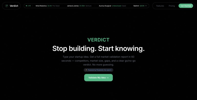 Verdict – screenshot 1