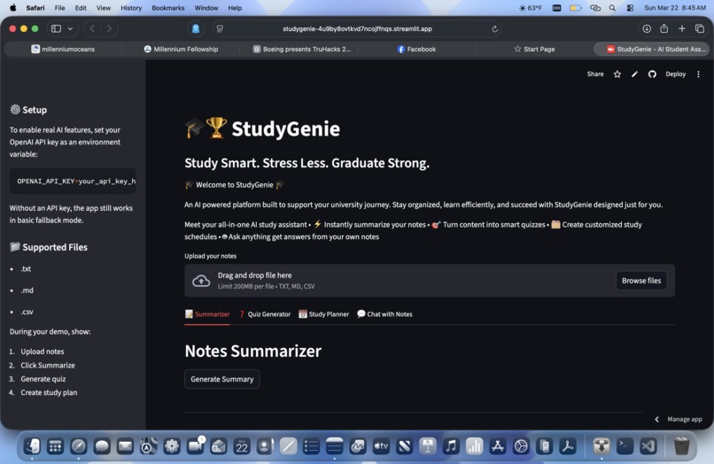 StudyGenie – screenshot 1