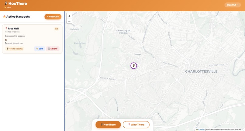 HooThere – screenshot 1