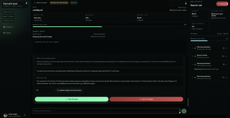 DataCrawl – screenshot 4