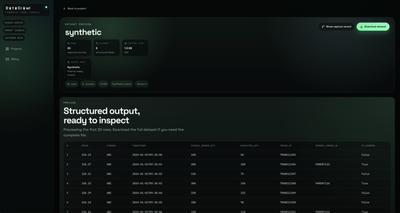 DataCrawl – screenshot 6