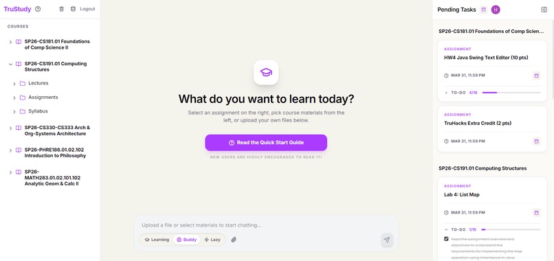 TruStudy – screenshot 1