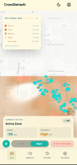 CrowdSenseAI – screenshot 1