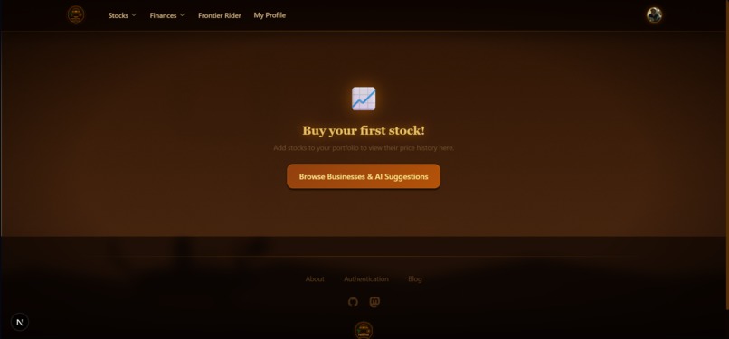 Frontier Finance – screenshot 1