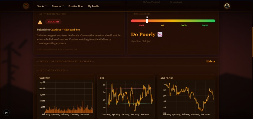 Frontier Finance – screenshot 2