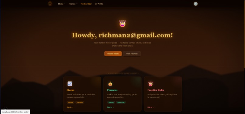 Frontier Finance – screenshot 3