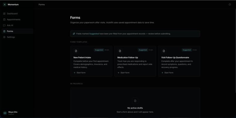 Momentum.AI – screenshot 5